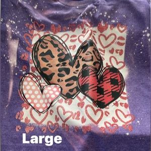 Bleached Heart Shirt